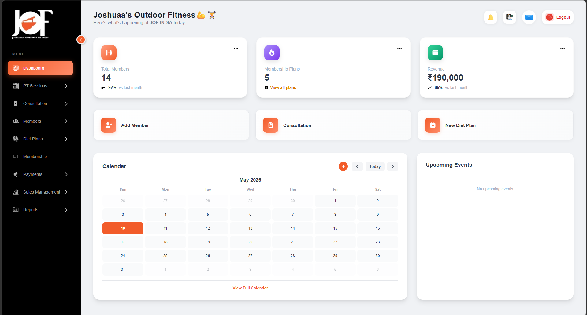 Fitness CRM - 1