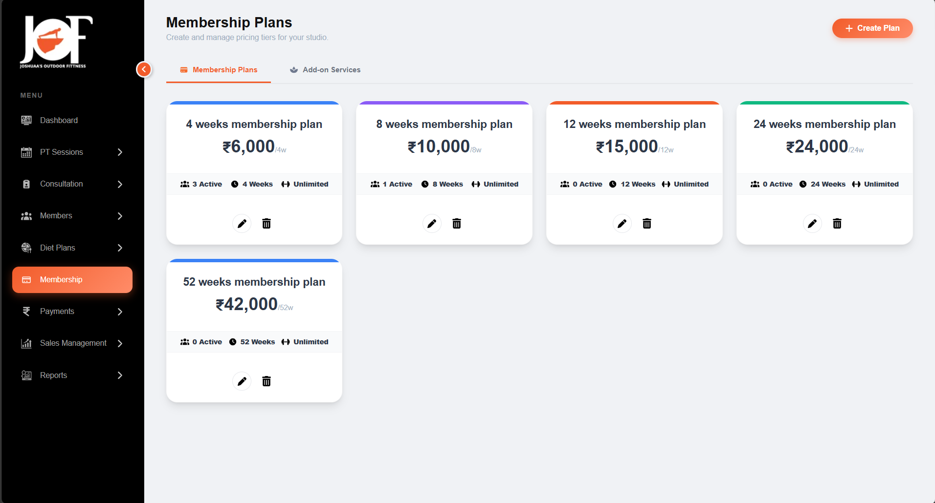 Fitness CRM - 6